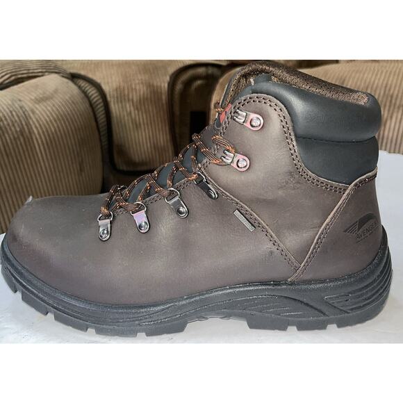 Avenger Work Boot A7225‎ Safety Toe 6” Brown - Mens Size 11.5M NIB main image 5